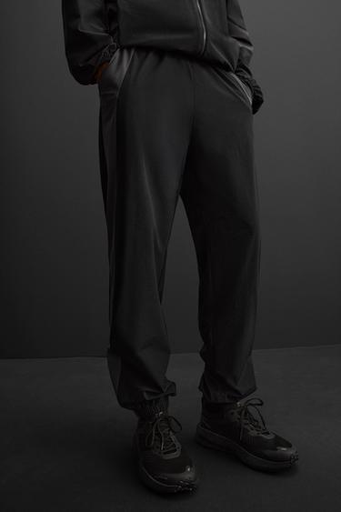 PANTALON TECHNIQUE COLOR BLOCK - Noir de Zara - Image 6