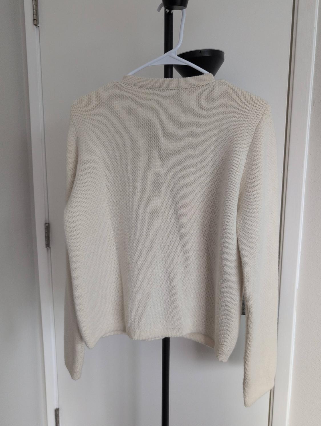 KNIT CARDIGAN WITH GOLDEN BUTTONS - Image 7