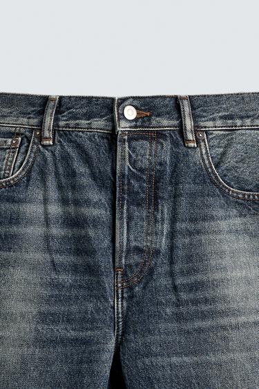 JEAN STRAIGHT ANKLE FIT ÉDITION LIMITÉE - Bleu de Zara - Image 9