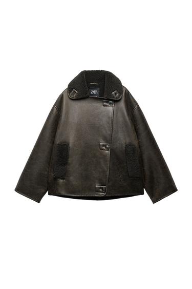 RELAXED DOUBLE FACED JACKET ZW COLLECTION