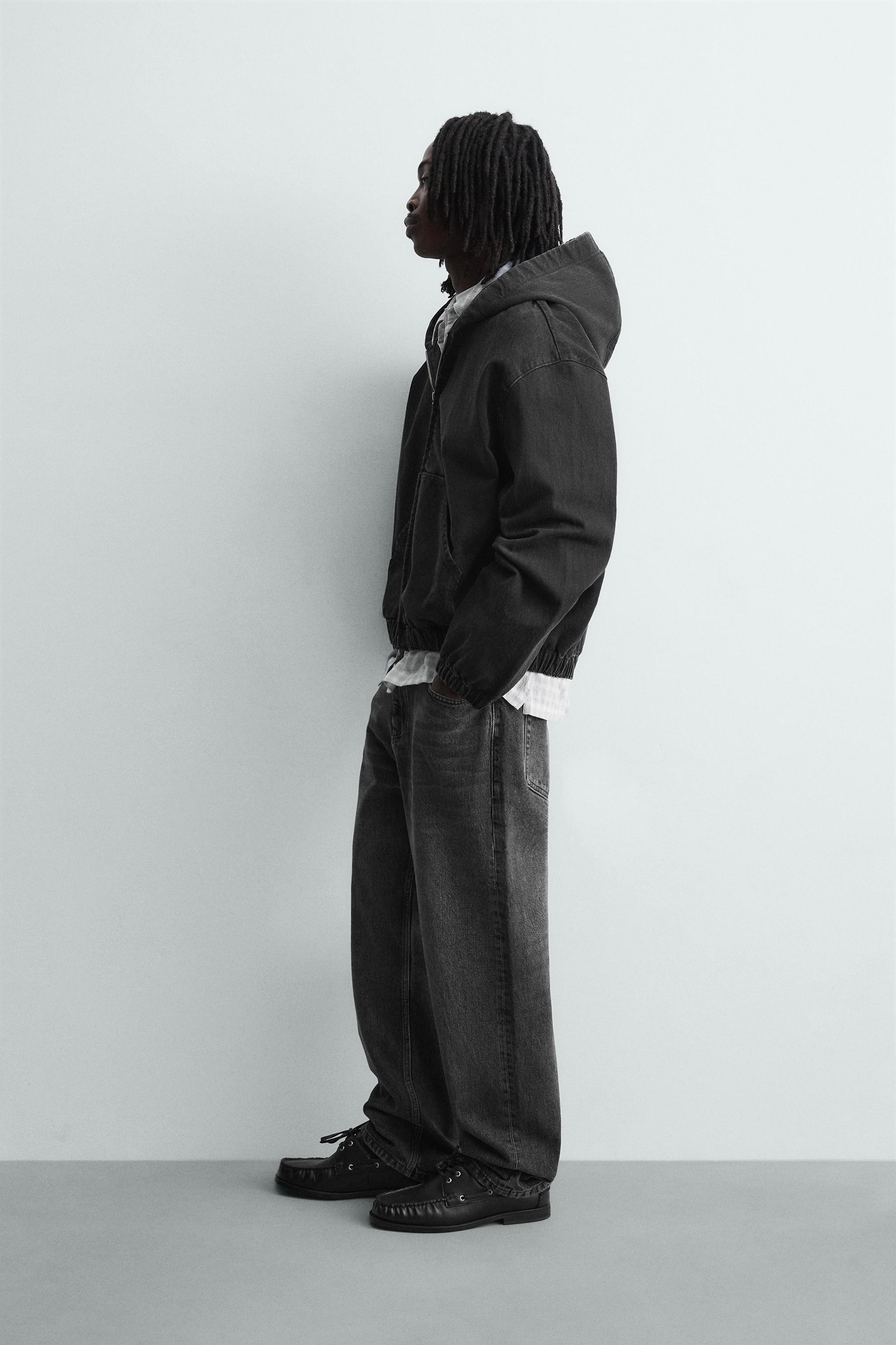 WASHED HOODIE JACKET