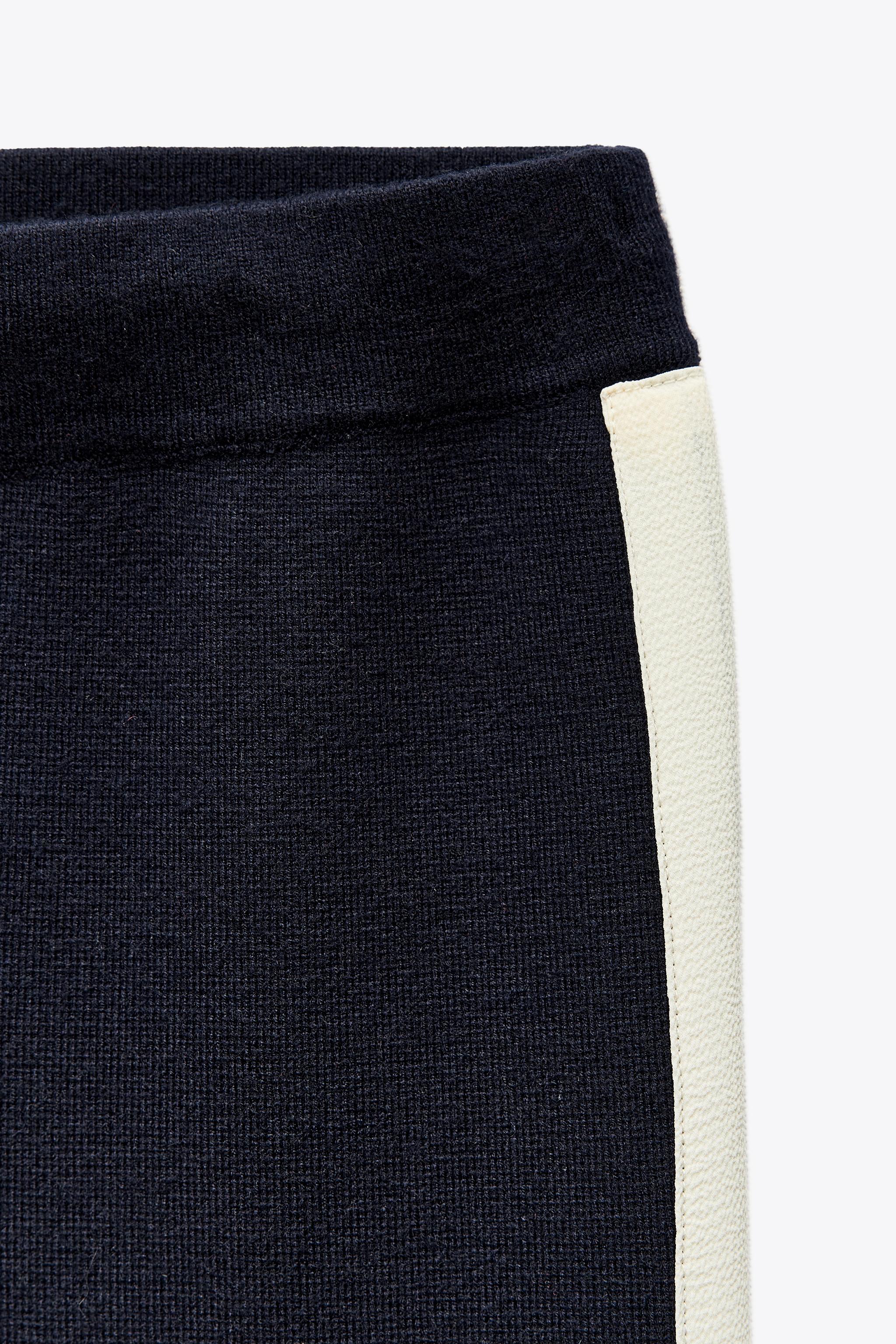 Chloé サイドストライプ ニットパンツ