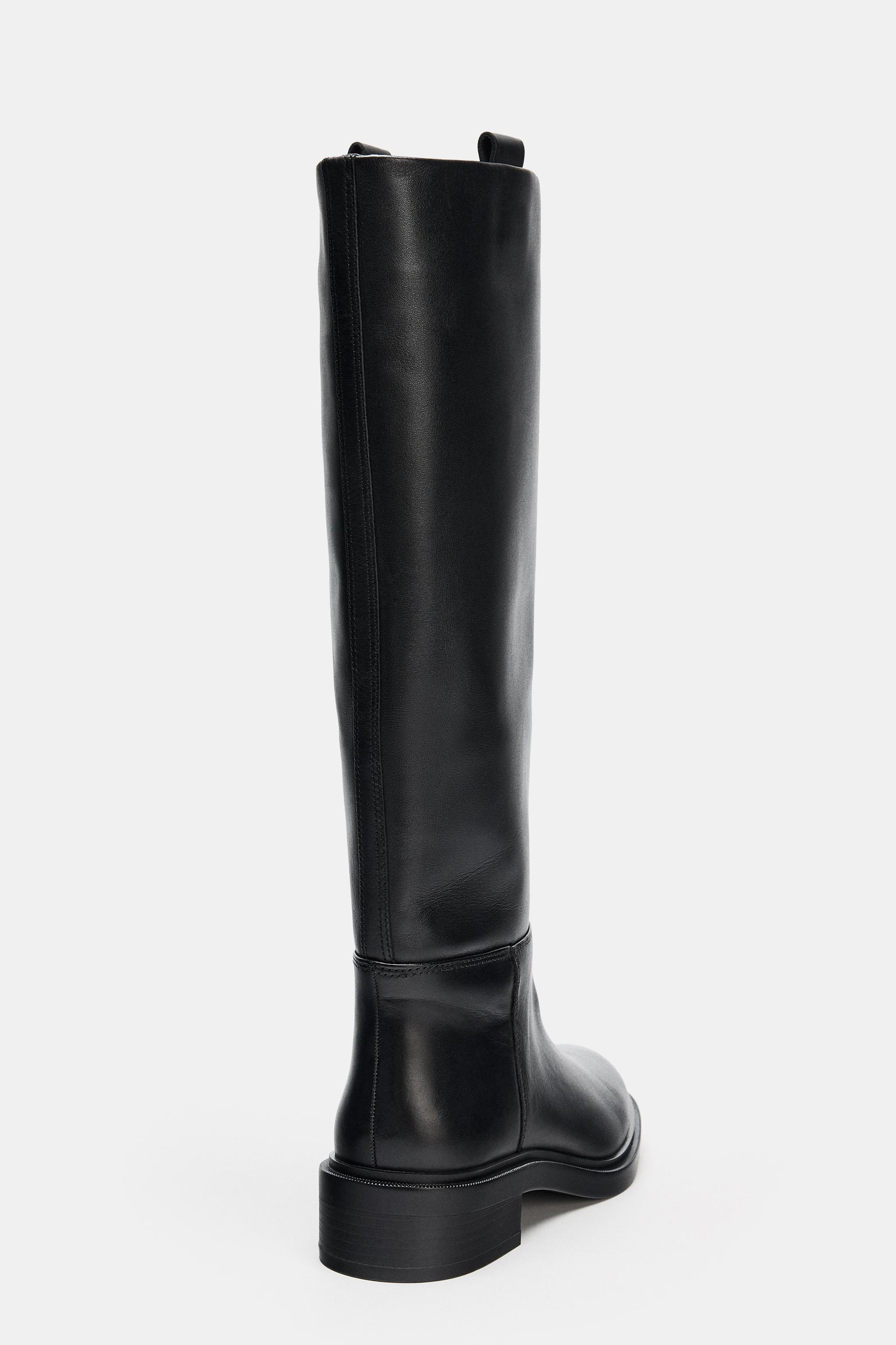 LEATHER EQUESTRIAN BOOT