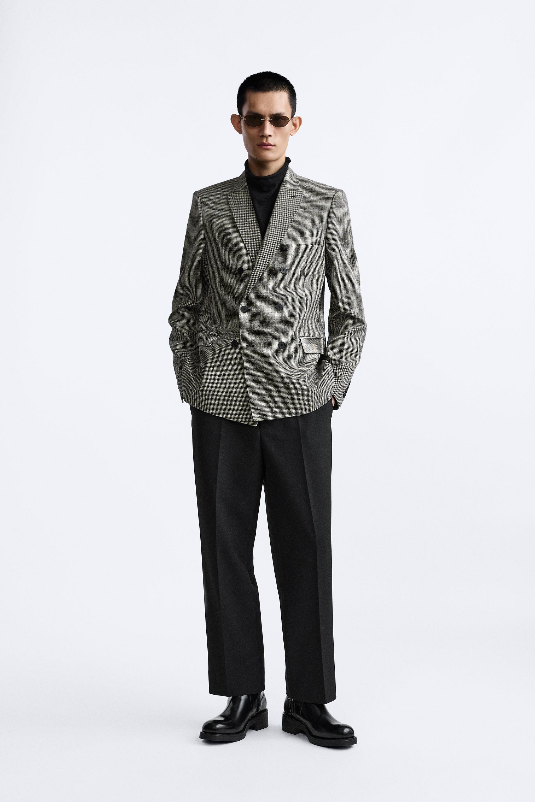 Zara mens 2024 suit jacket