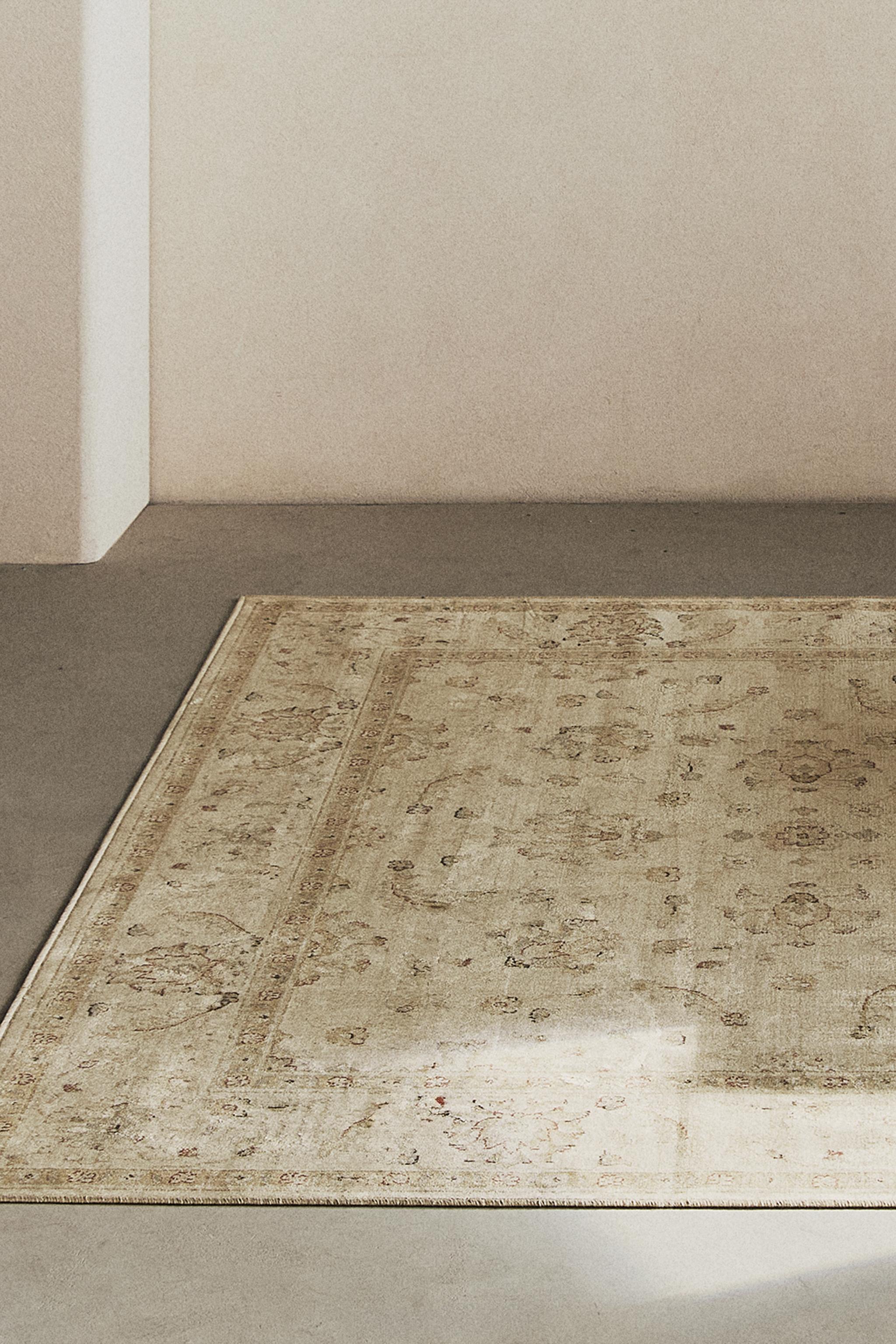 ZARA  ラグ カーペット 160x230 ベージュ ZARA HOME ラグ カーペット 160x230 ベージュ