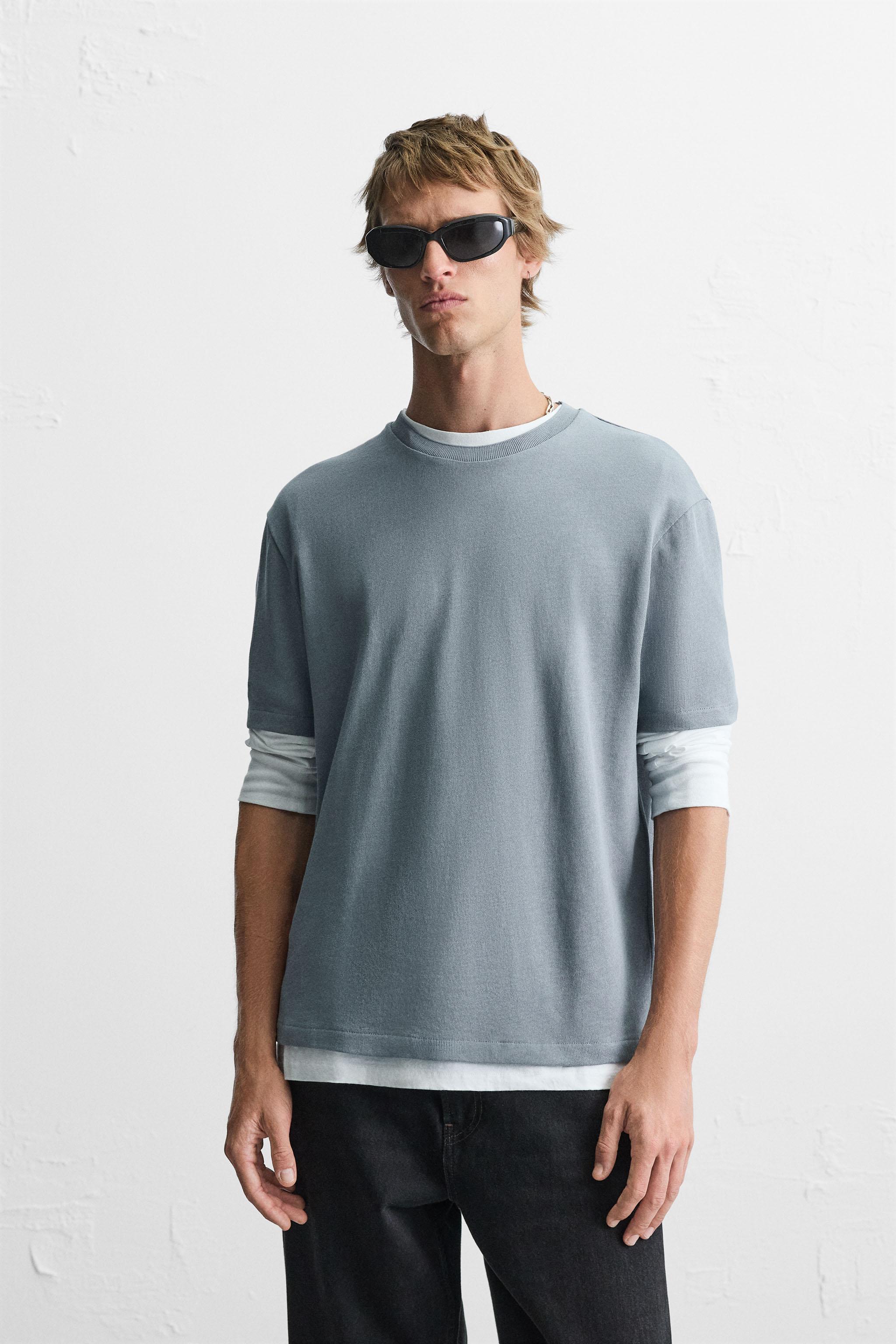 REGULAR FIT KNIT T-SHIRT