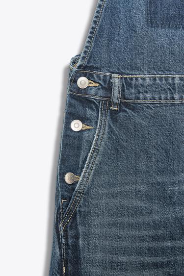 TRF DENIM JUMPSUIT - Navy blue by Zara - Image 5