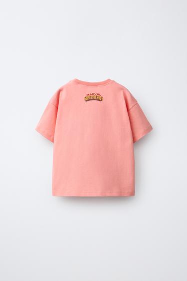 T-SHIRT THE AVENGERS IRON MAN © MARVEL - Rose délavé de Zara - Image 1