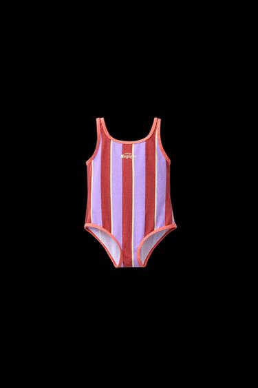 2-6 YEARS/ STRIPED HÔTEL MAGIQUE © X ZARA LOGO SWIMSUIT - striped by Zara - Image 0