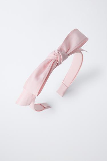 SERRE-TÊTE À DOUBLE NŒUD - Rose pastel de Zara - Image 3