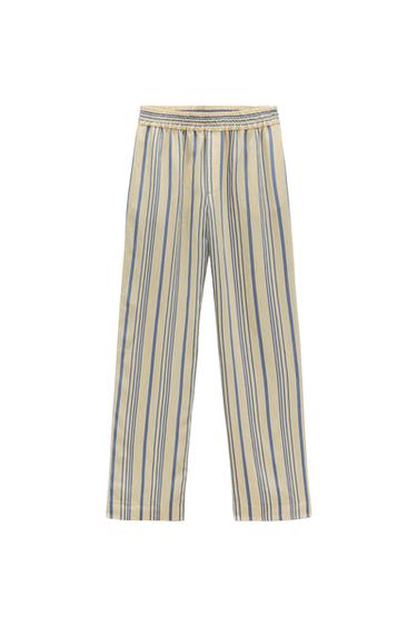 FLOWY STRIPED PANTS