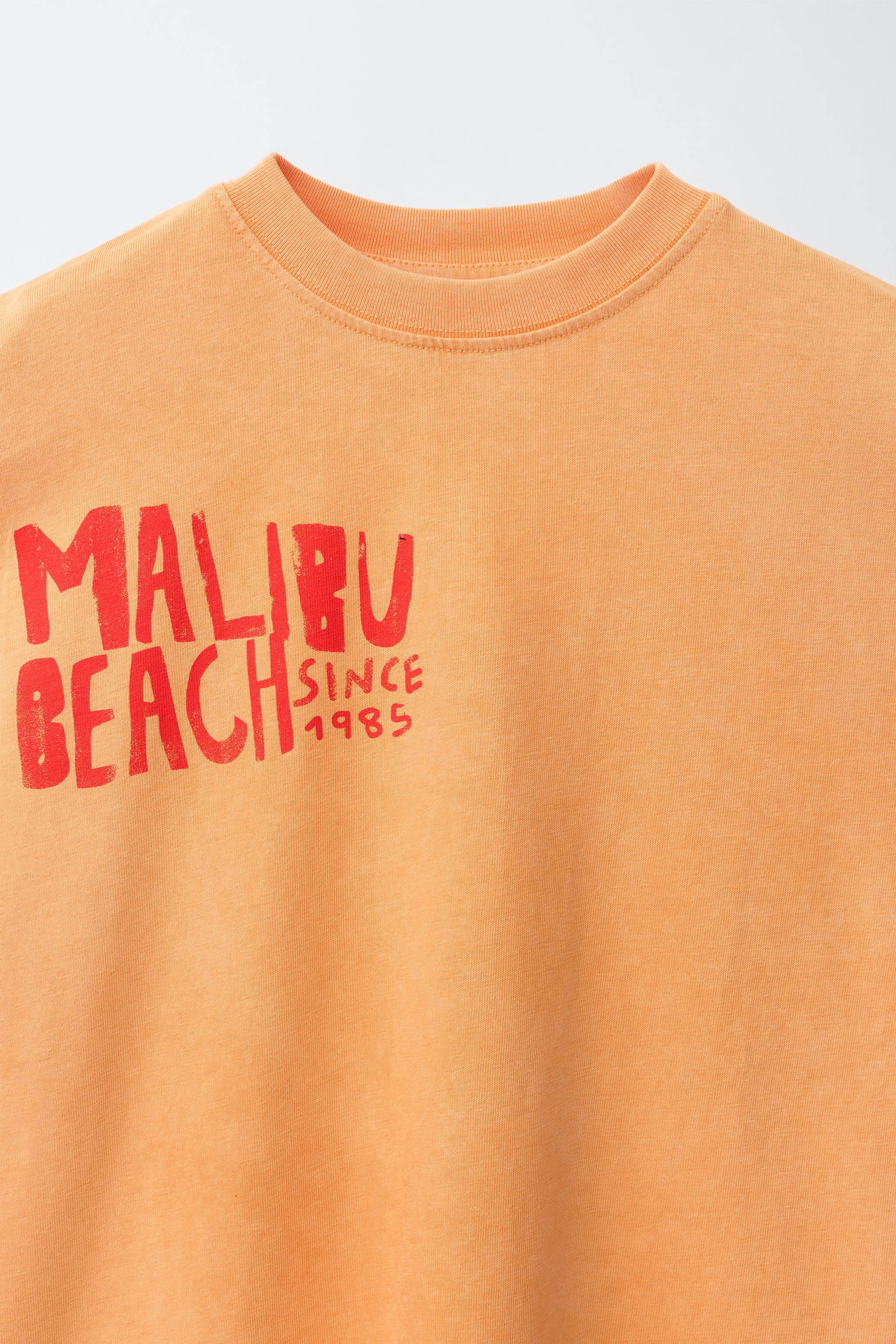 BEACH PRINT T-SHIRT