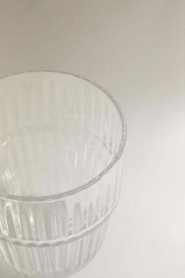 RAISED DESIGN GLASS TUMBLER -  by Zara - Image 2