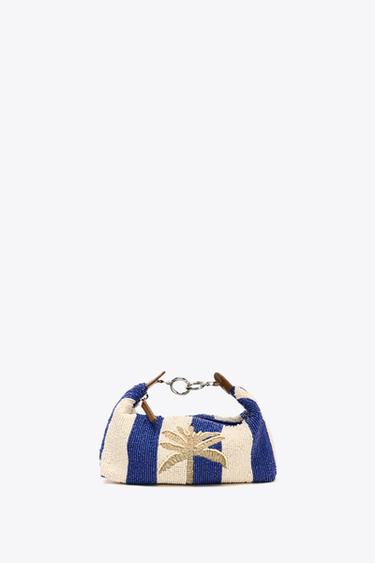 SAC BRODÉ FANTAISIE - Bleu de Zara - Image 3