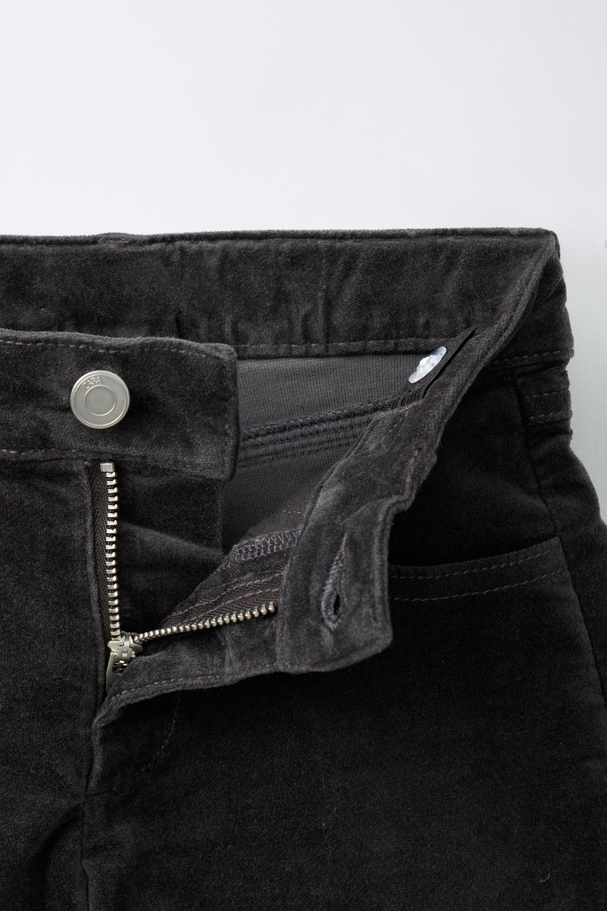VELVET STAR WIDE-LEG PANTS