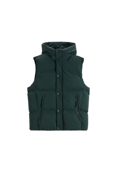 CHALECO ACOLCHADO CAPUCHA