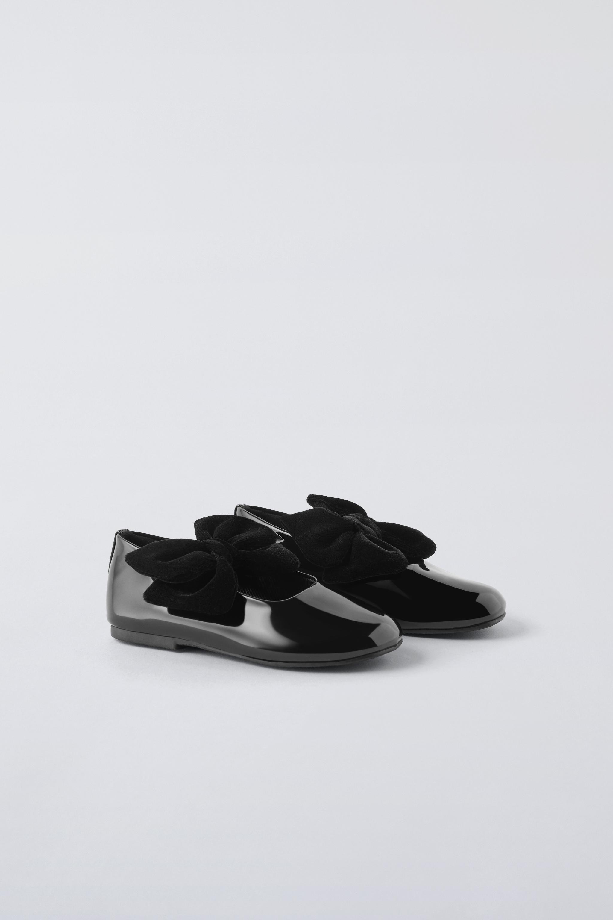 Zara bow flats hotsell