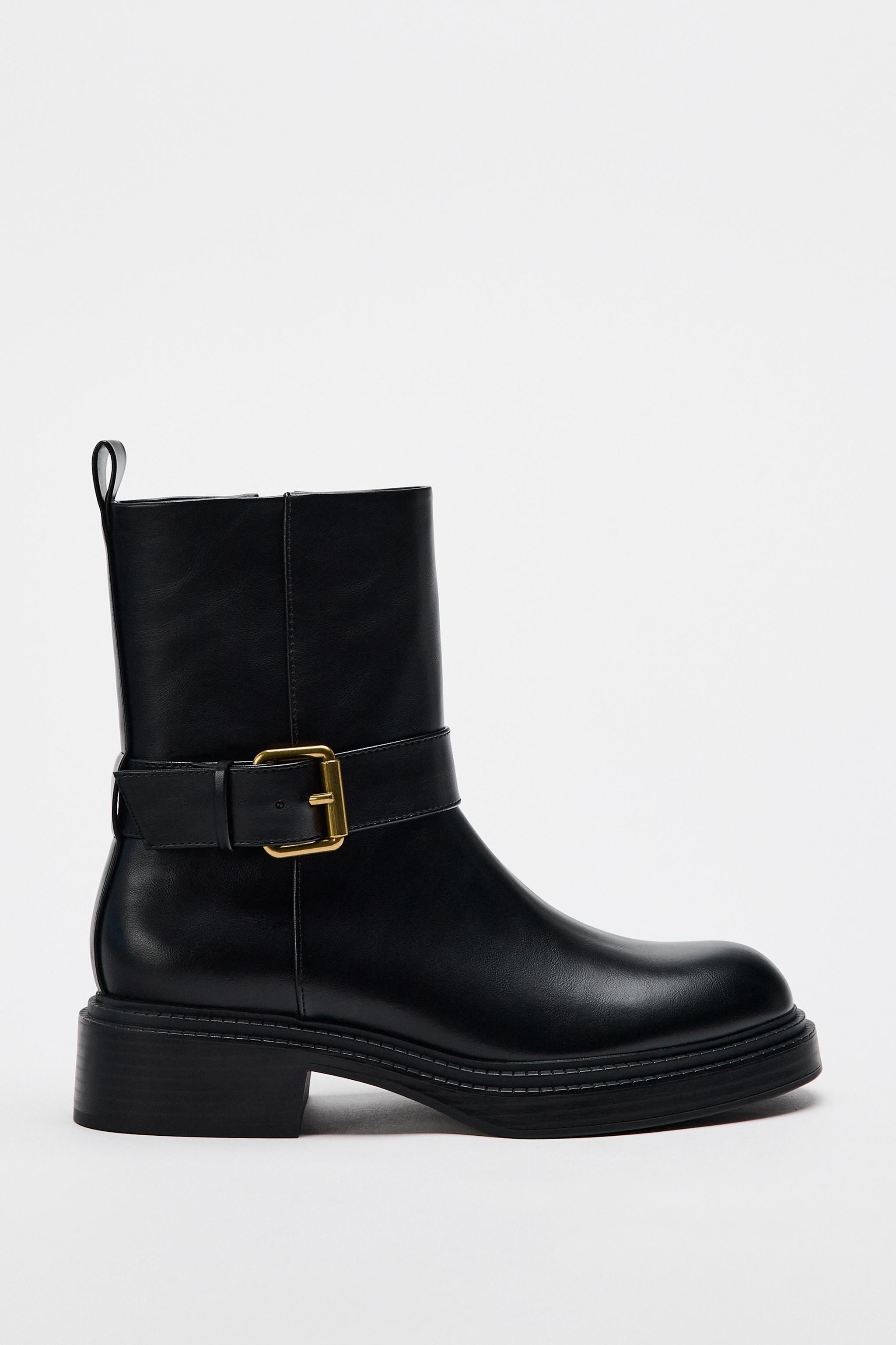 Zara fashion botins mulher