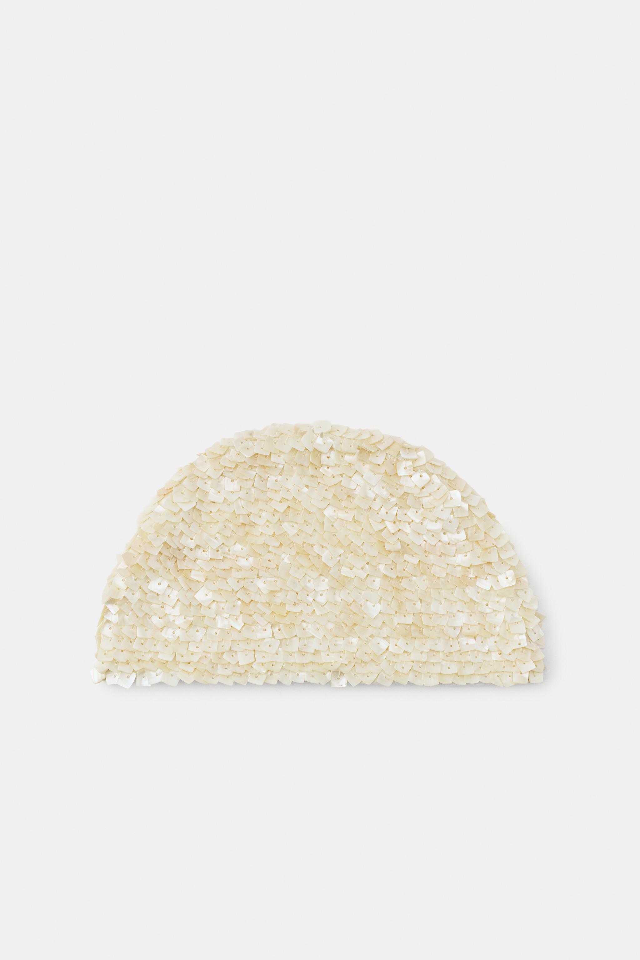 SEASHELL CAP — Ecru