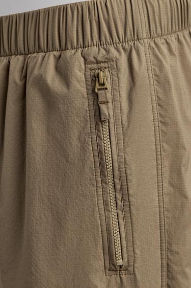 TECHNICAL TRAINING JOGGERS - Beige by Zara - Image 7