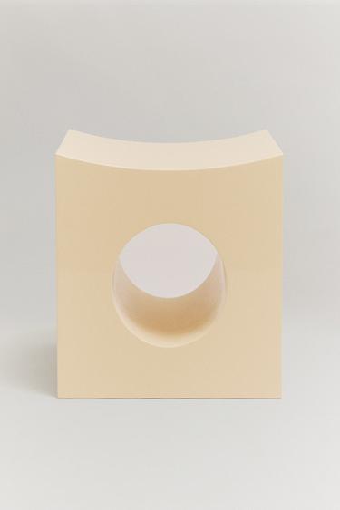 THE QUBIT STOOL — Cream 2