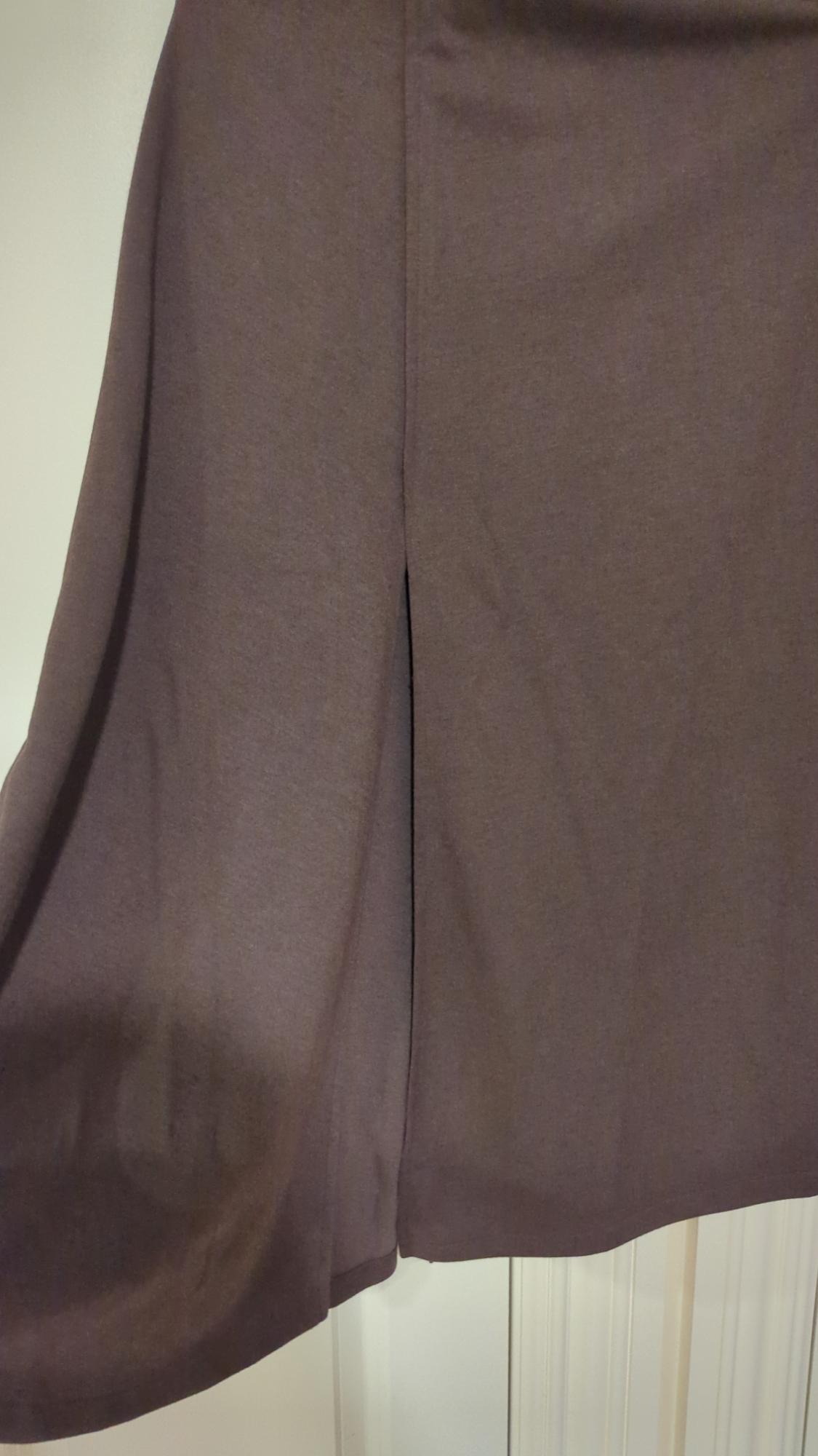 ASYMMETRIC MIDI SKIRT - Image 3