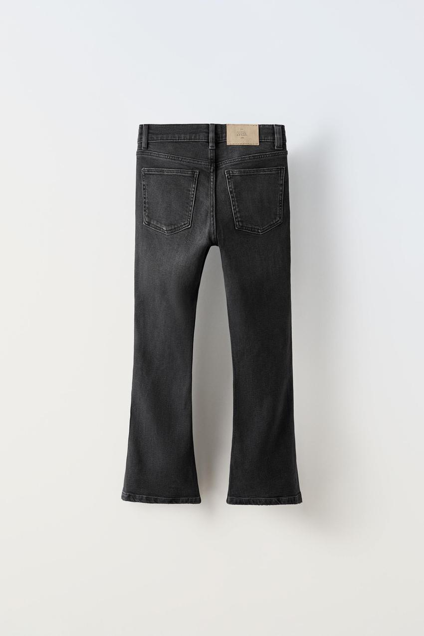 フレアデニムパンツ - ブラック | ZARA Japan / 日本 