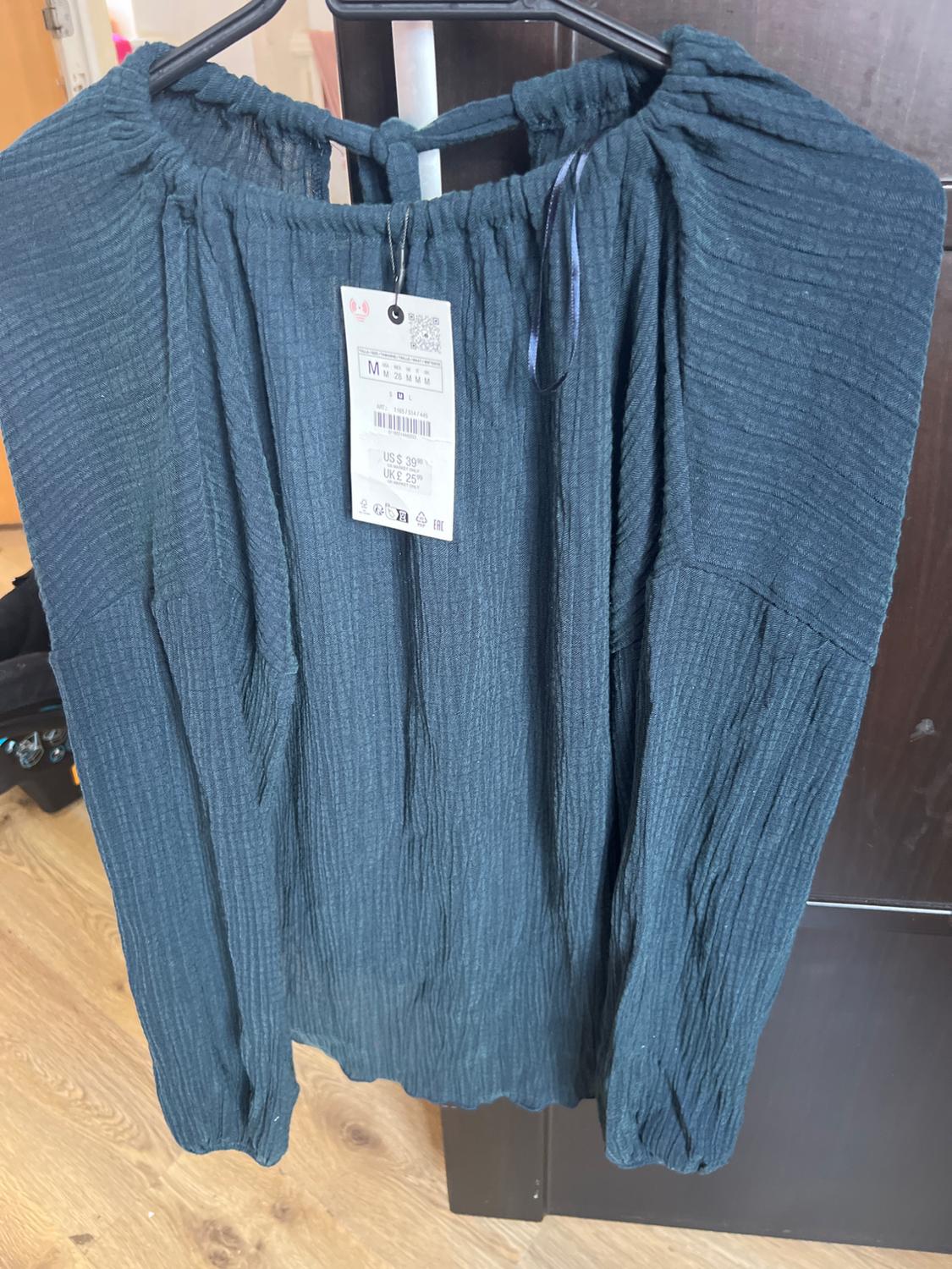 TEXTURED TOP WITH TIE - Image 2