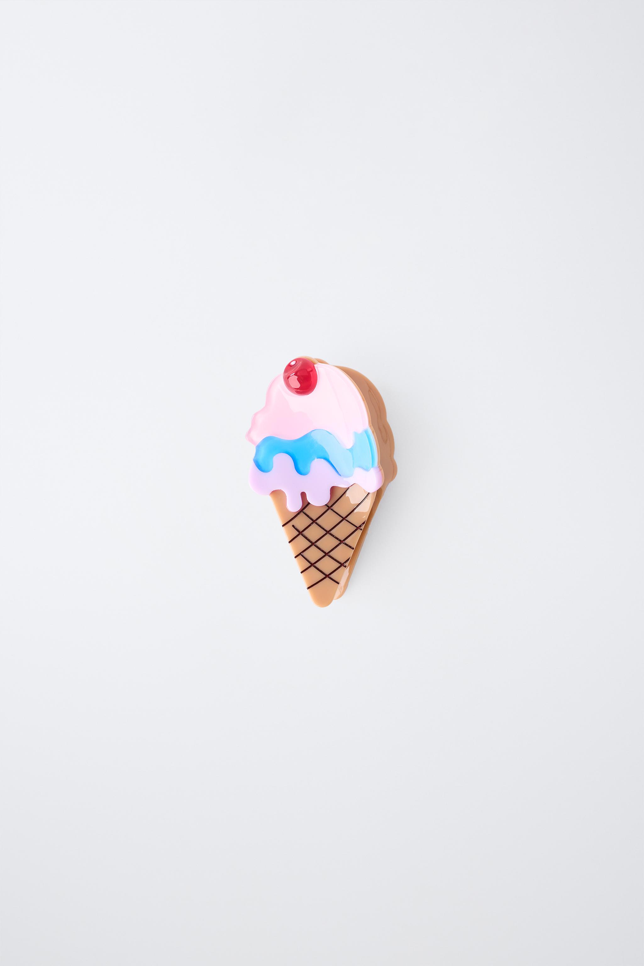 Детские аксессуары Zara ICE CREAM-SHAPED HAIR CLIP