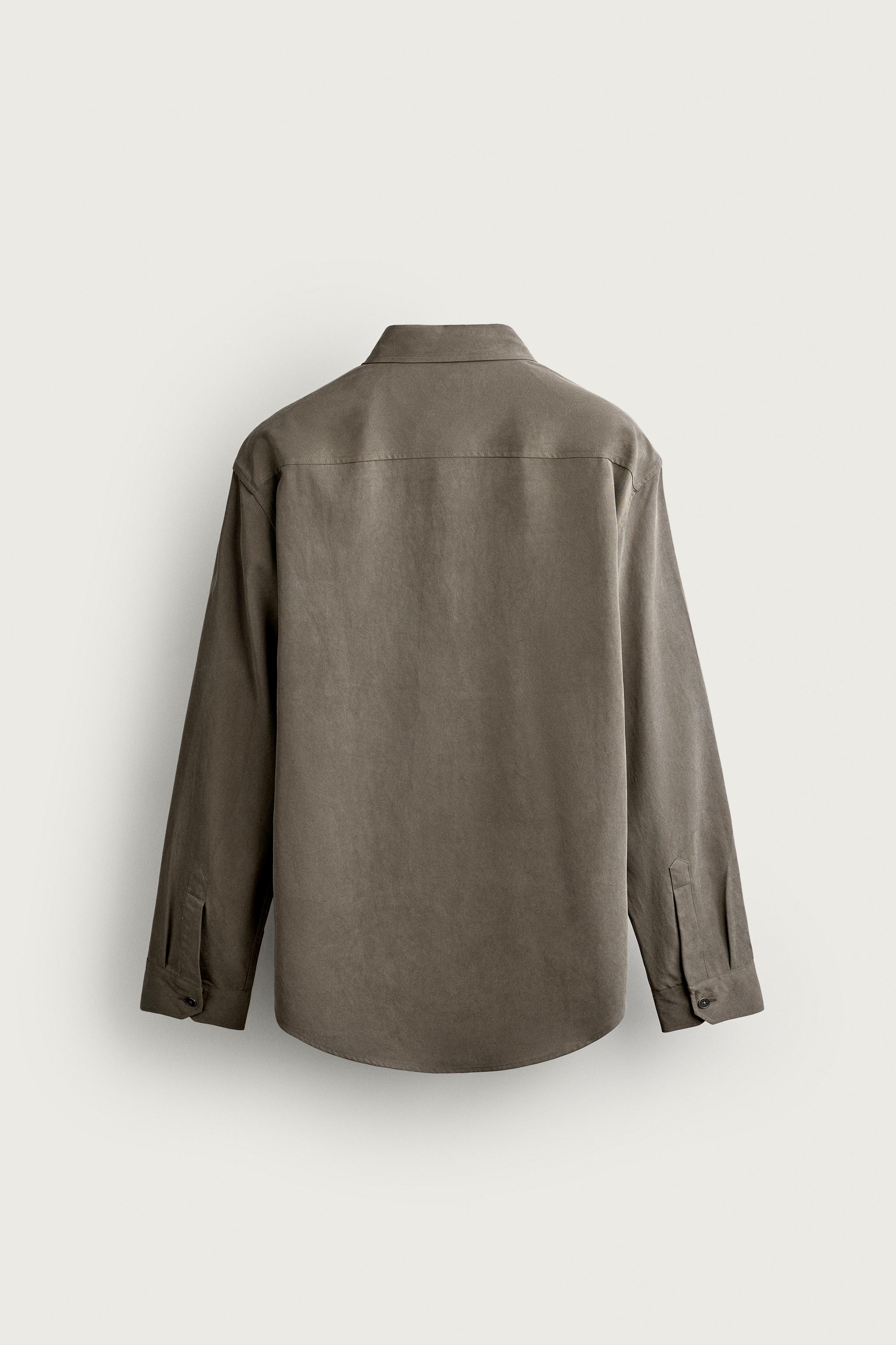 CHEMISE FLUIDE COUPE DÉCONTRACTÉE