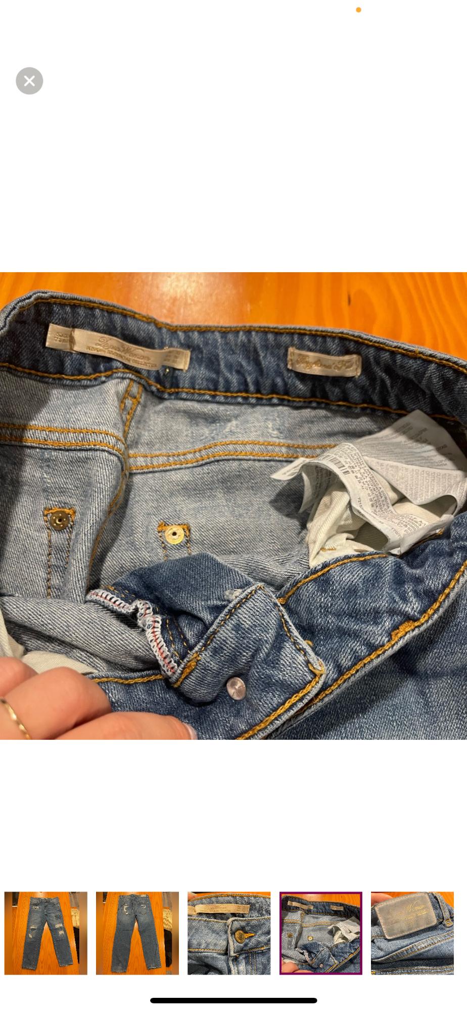 HIGH WAIST MOM FIT JEANS - Image 4