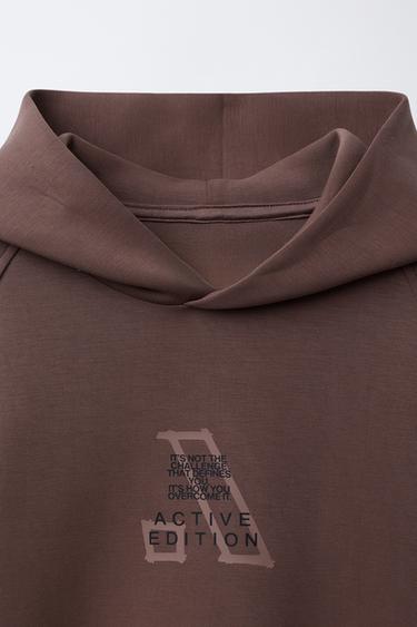 SPORTY HOODIE - GARNET by Zara - Image 2