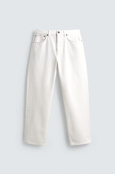 ΤΖΙΝ STRAIGHT ANKLE FIT SELVEDGE - Εκρού του Zara