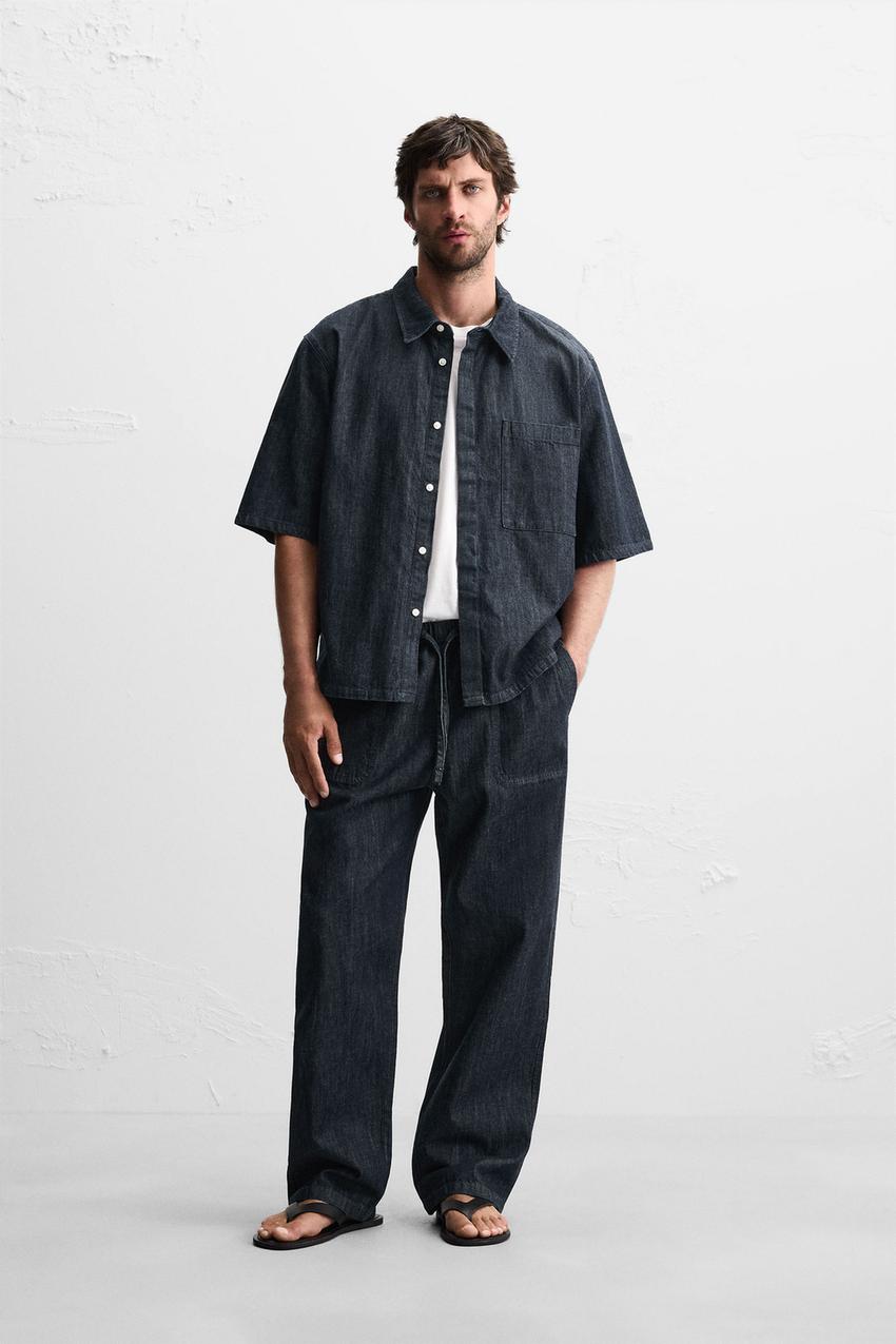 RELAXED FIT JOGGER JEANS