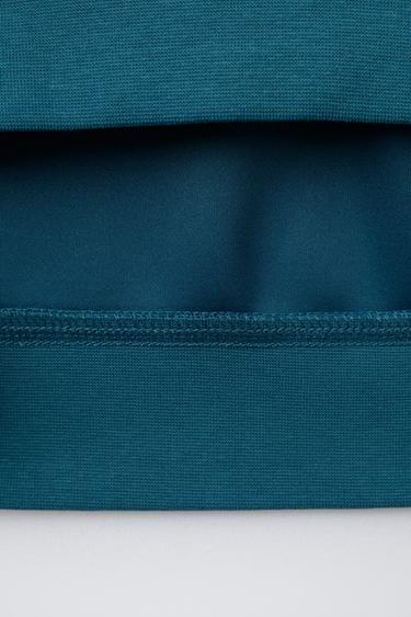 SPORTY LOGO SWEATSHIRT - Bluish by Zara - Image 4