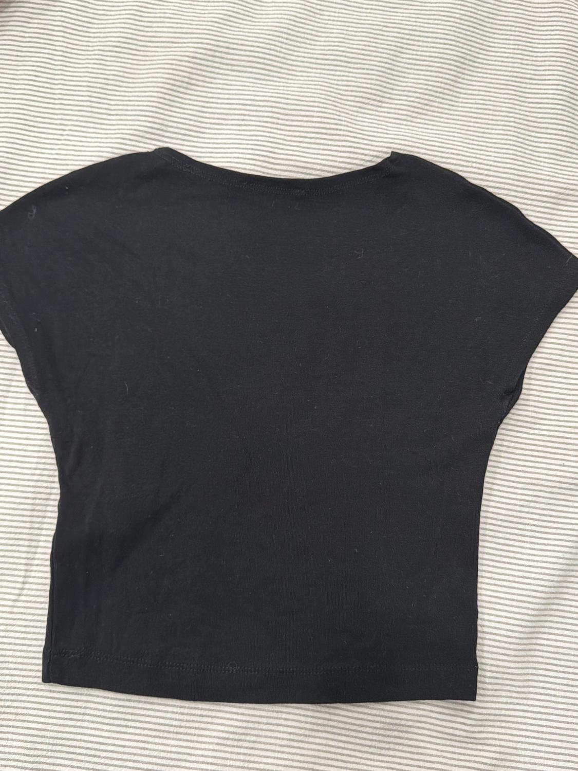 COTTON AND MODAL CROP TOP - Image 2