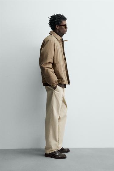 QUILTED TECHNICAL JACKET - camel by Zara - Image 3