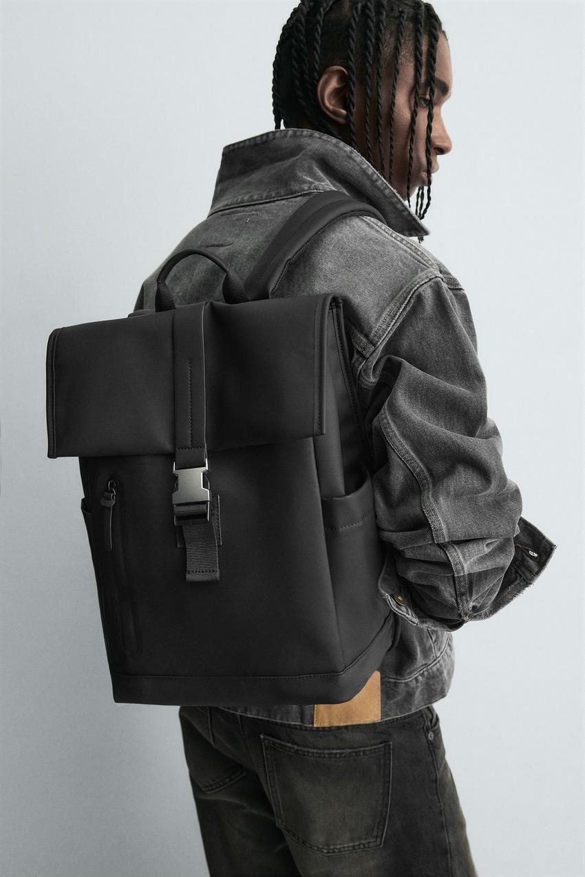 balenciaga mini backpack BALENCIAGA - Mini Appliqud Nylon Backpack