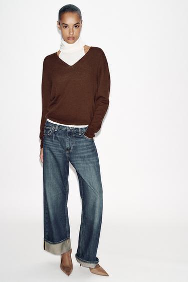 ZAPATO DESTALONADO TACÓN - Gris Topo de Zara