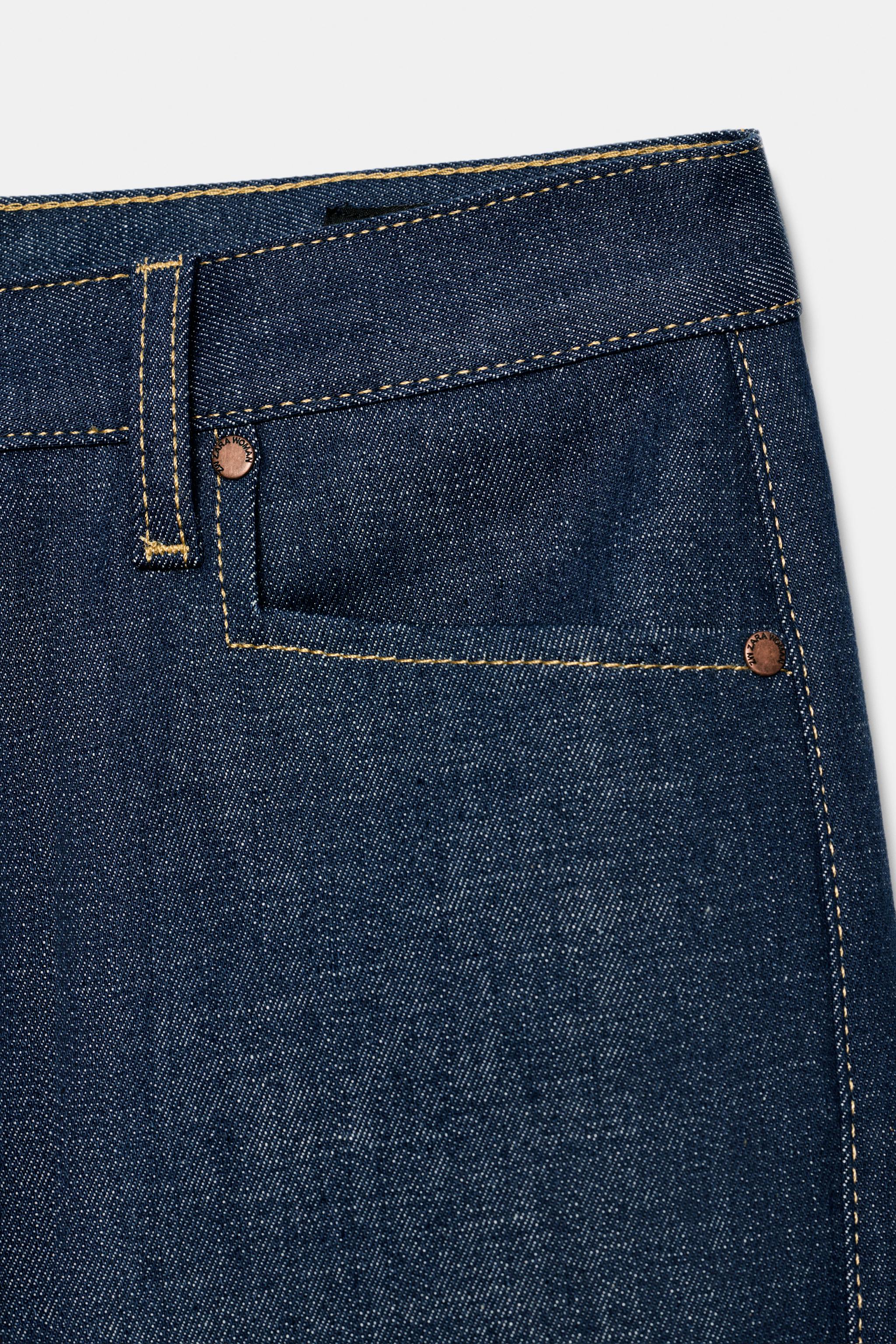 ZW COLLECTION HIGH-WAIST STRAIGHT JEANS