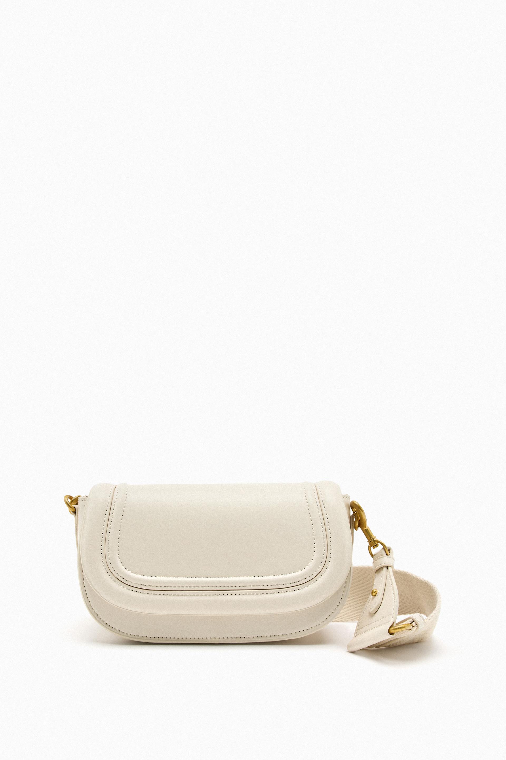 White crossbody bag zara Clearance