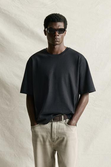 SHORT SLEEVE HEAVYWEIGHT T-SHIRT — Black 2