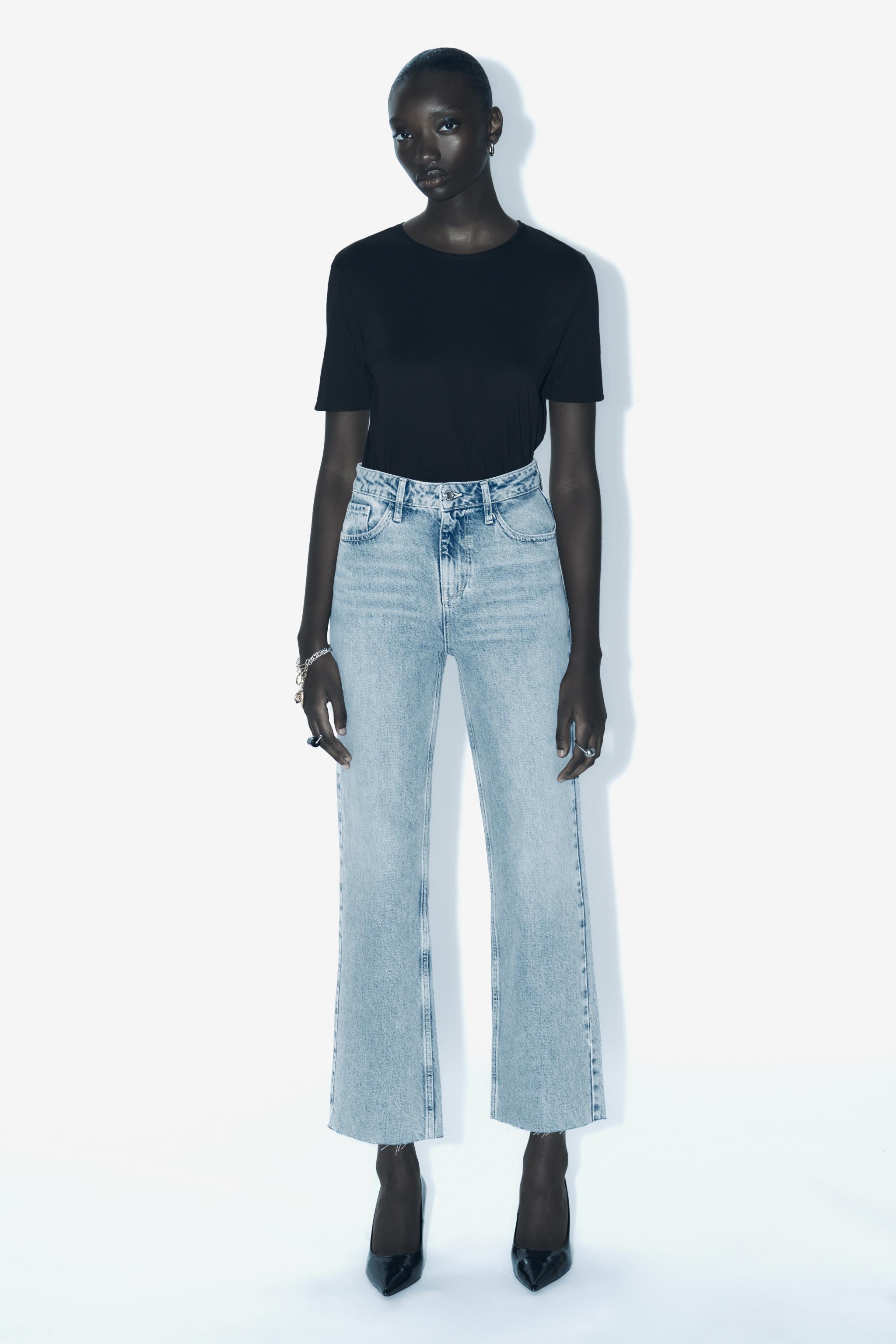 Z1975 zara store basic dept denim