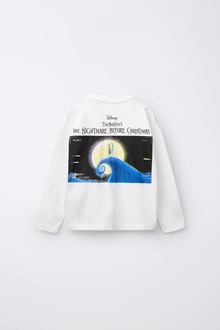 Camiseta bordado the nightmare before christmas disney