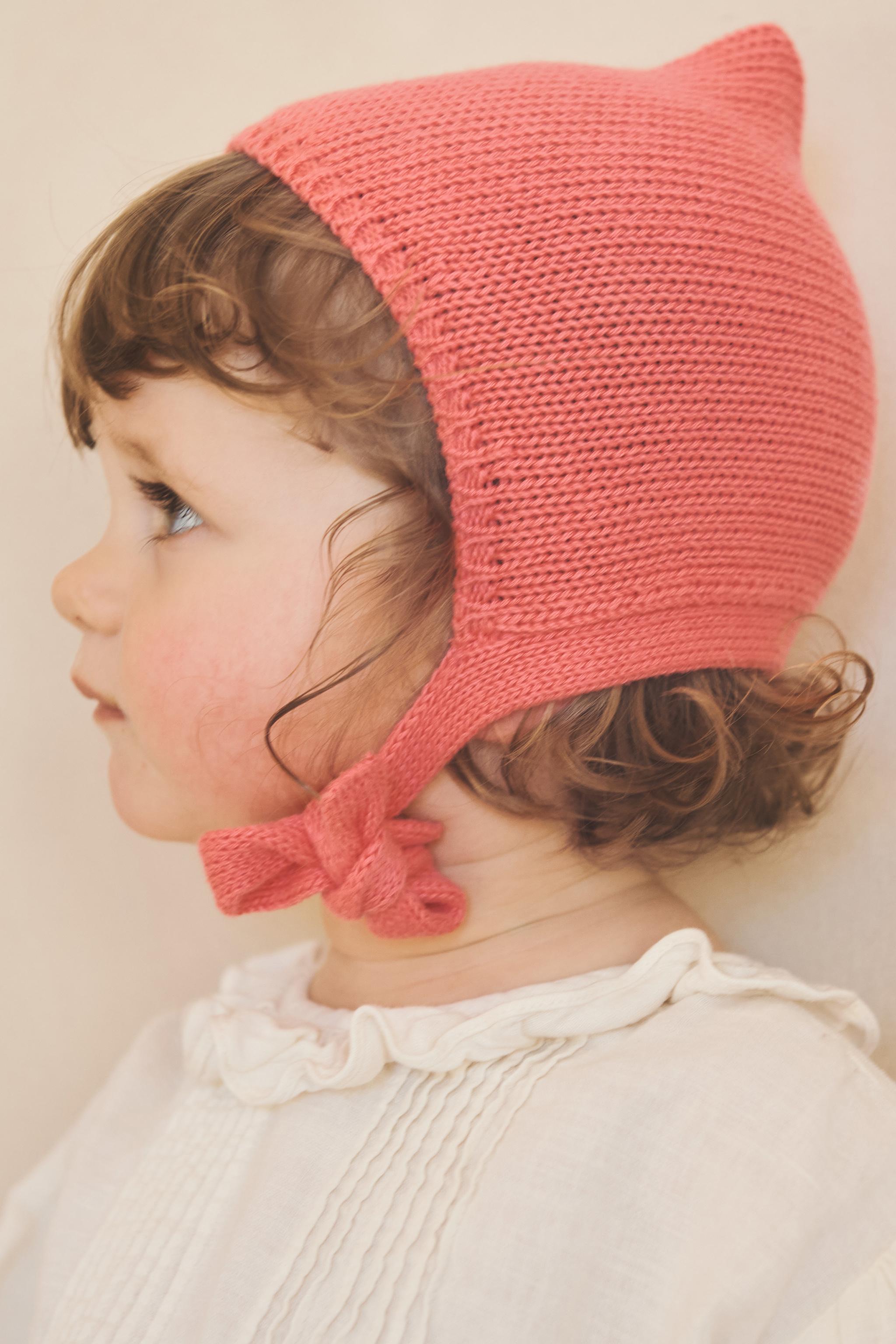 BONNET EN MAILLE COTON ÉDITION LIMITÉE