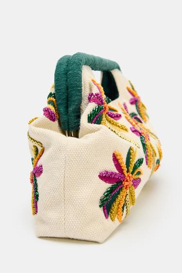 POCHETTE IMPRIMÉE FANTAISIE - Multicolore de Zara - Image 4