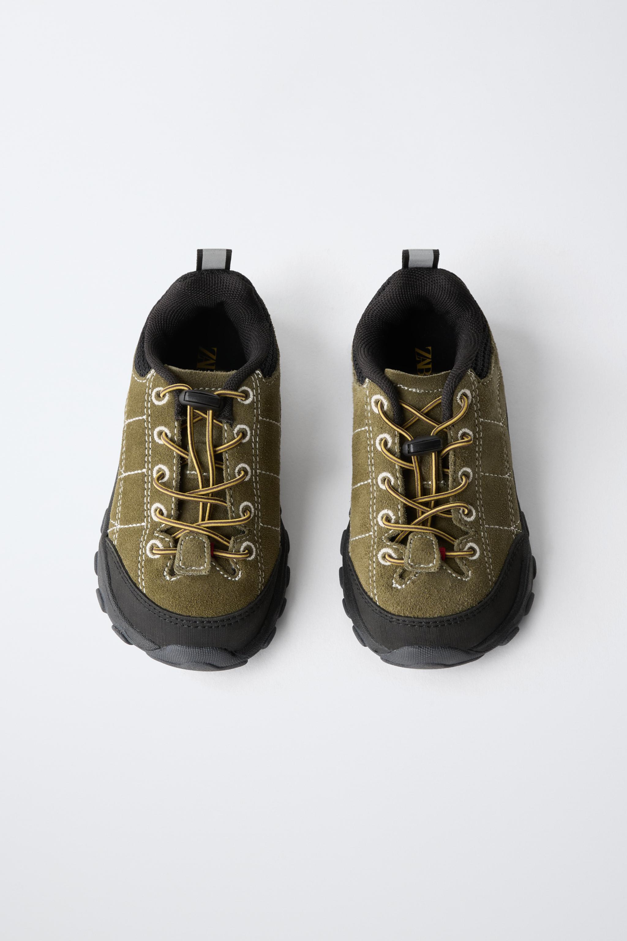 BASKET BAREFOOT EN CUIR