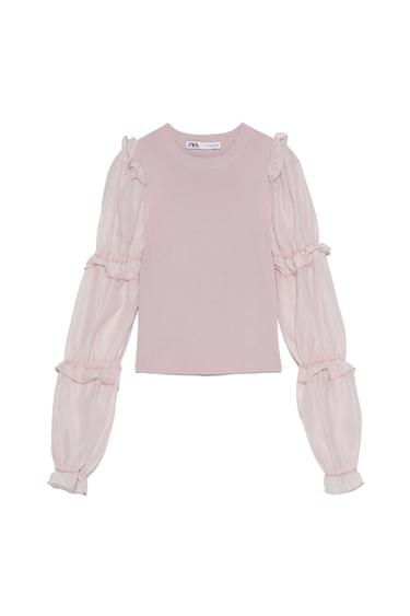 TOP PUNTO ORGANZA