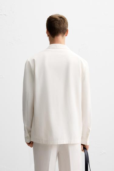 BLAZER RELAXED FIT - Blanc de Zara - Image 2