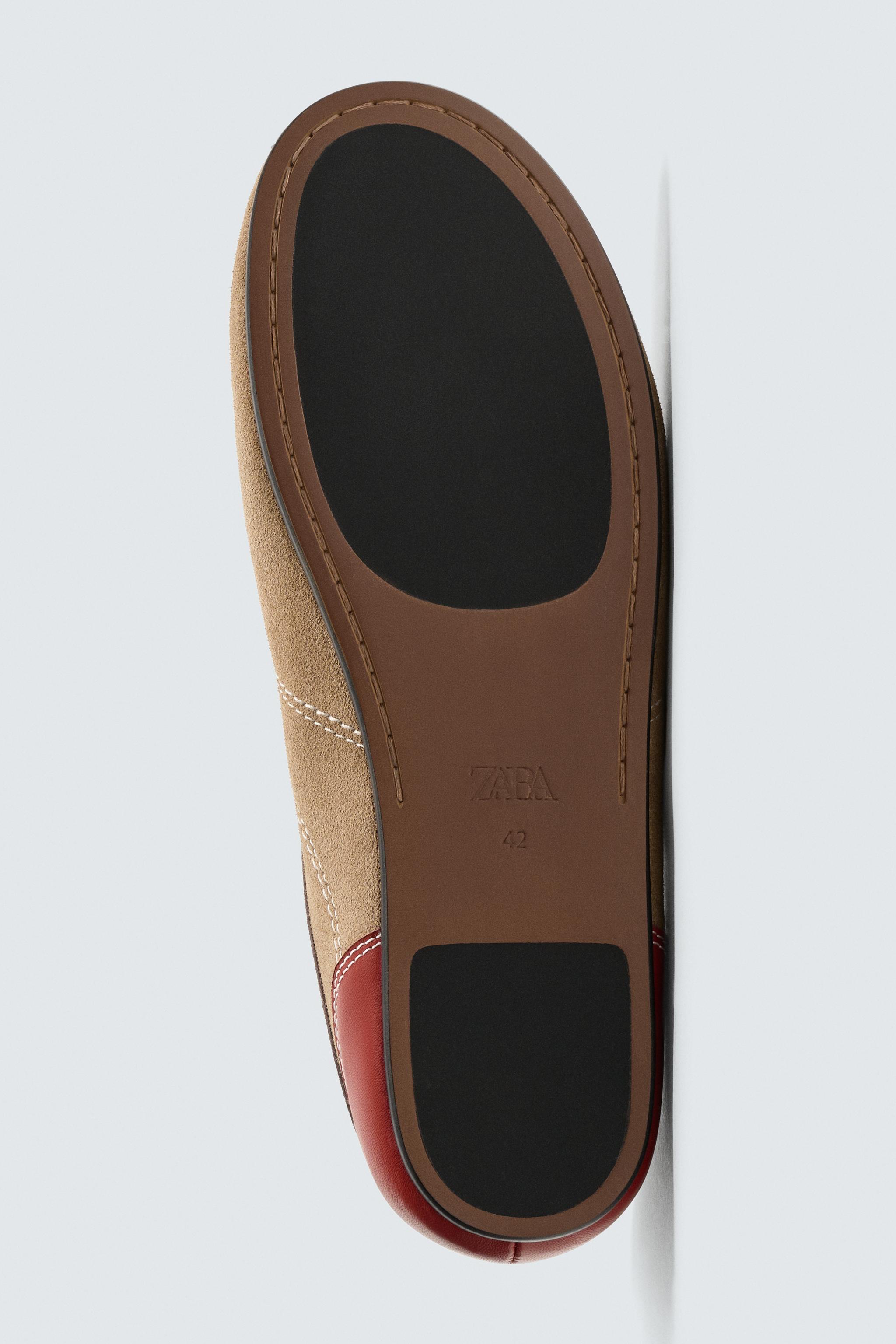 レザー スニーカー HARRY LAMBERT FOR ZARA X DISNEY - サンド